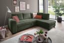 Ecksofa Hailey | Grün