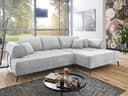 Ecksofa India | Grau