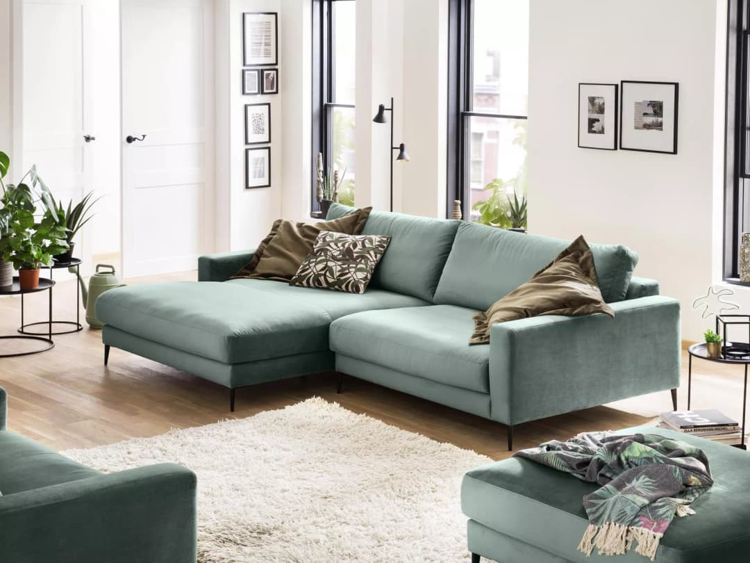 Ecksofa Cortino III | Türkis