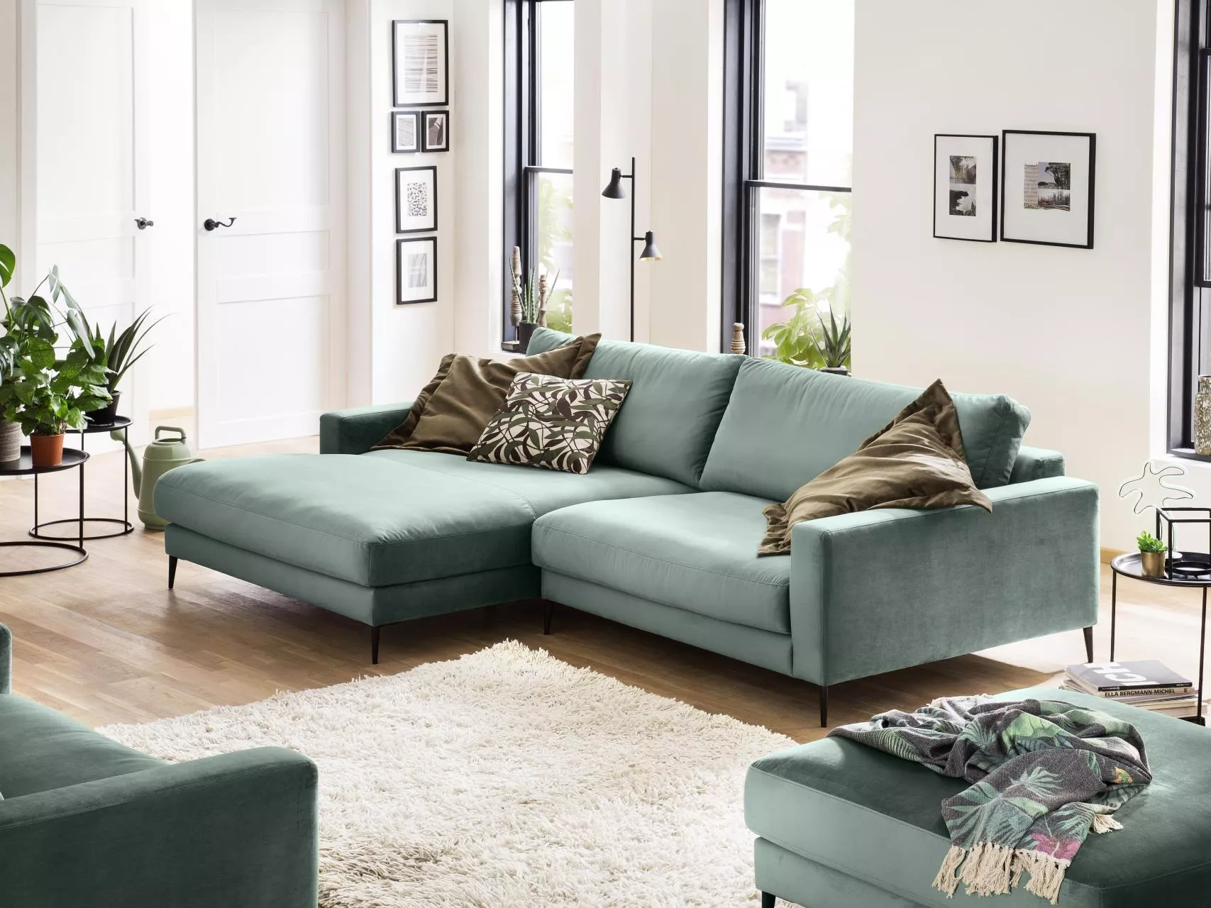 Ecksofa Cortino III | Türkis