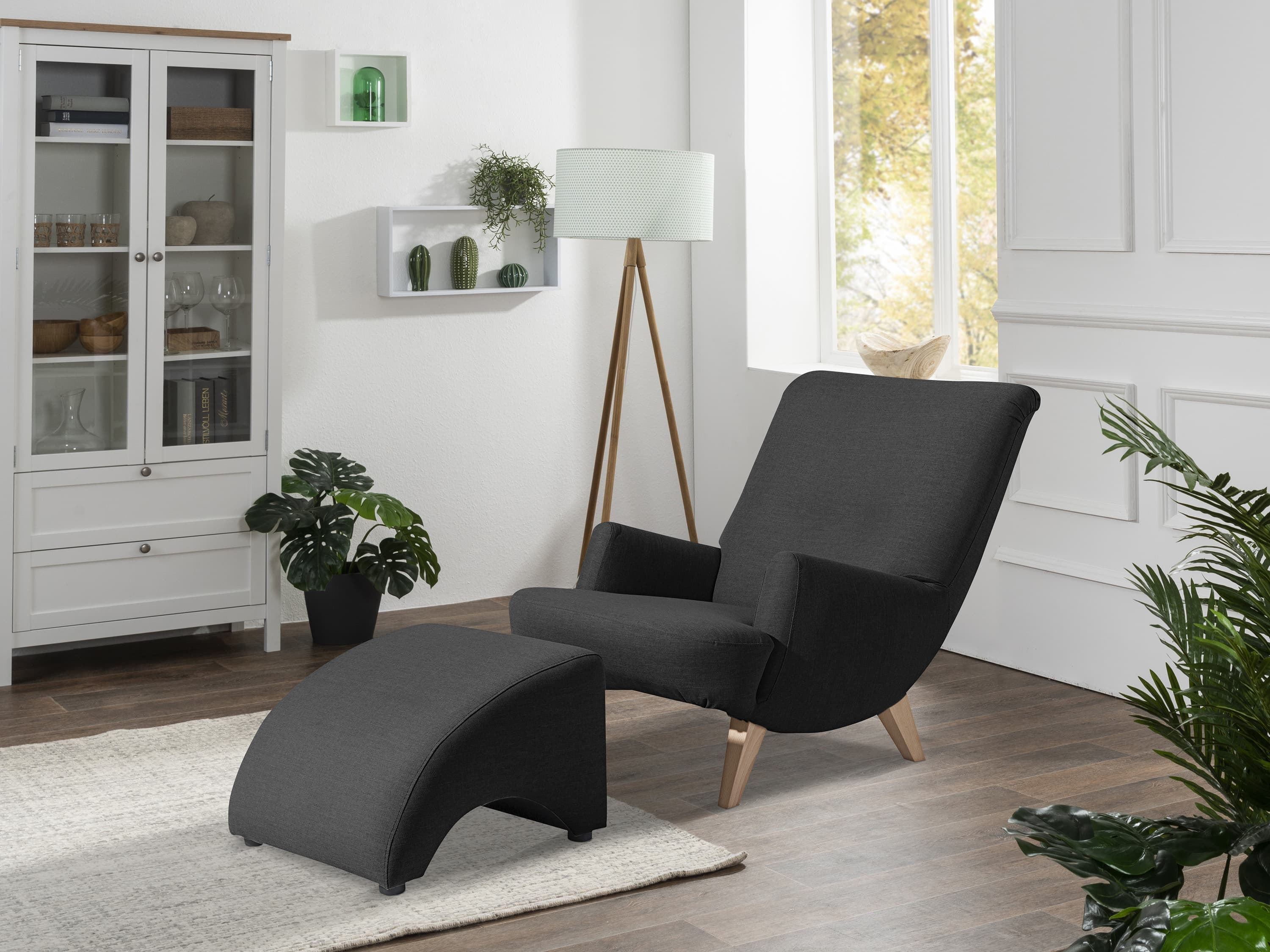 Sessel Momo | Schwarz