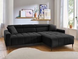 Ecksofa Isla | Schwarz