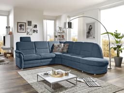 Ecksofa Preta III | Blau