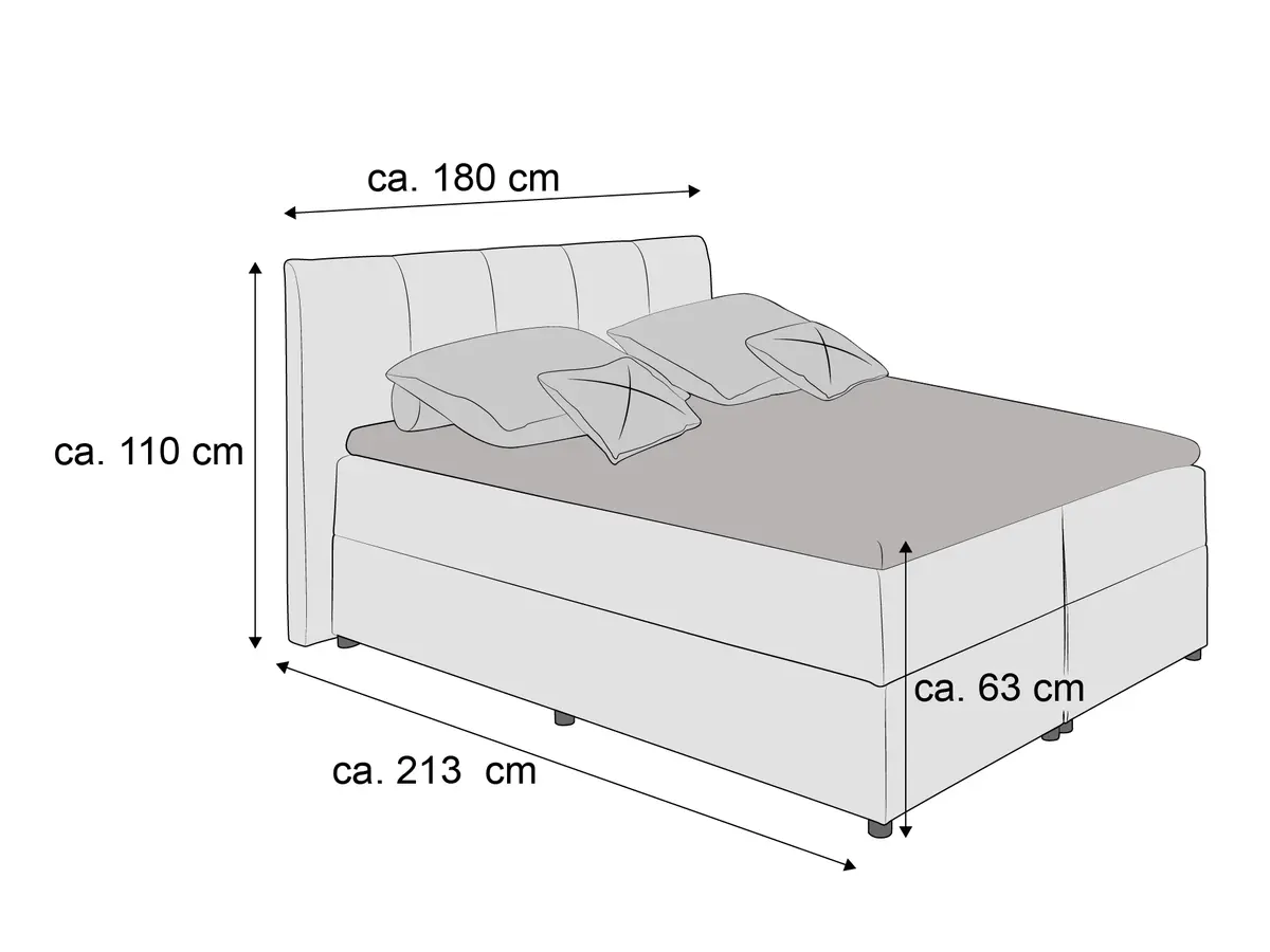 Boxbett Boshak II | Grau