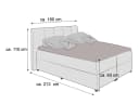 Boxbett Boshak II | Grau 3