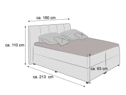 Boxbett Boshak II | Grau