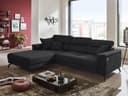 Ecksofa Irmina IV | Schwarz