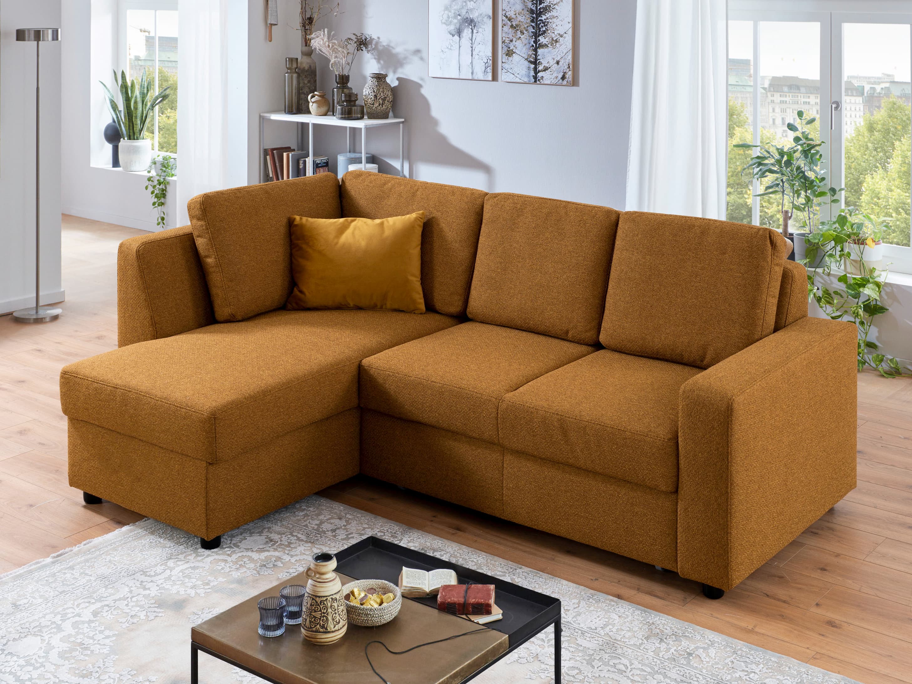 Ecksofa Penta VI | Gelb