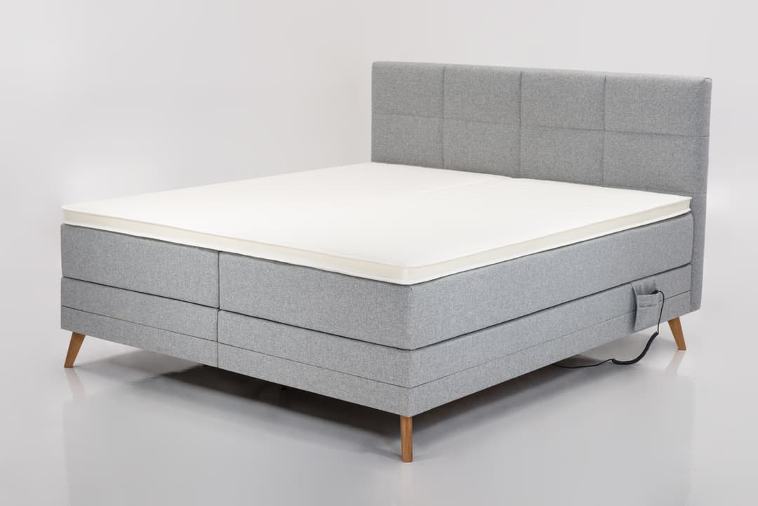 Boxspringbett Kalasca II | Grau