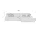 Ecksofa Isolengo II | Rosa 2