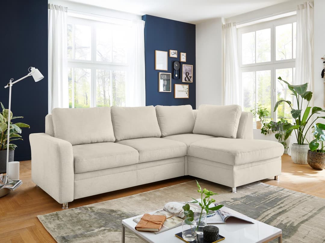 Ecksofa Metaponto | Beige