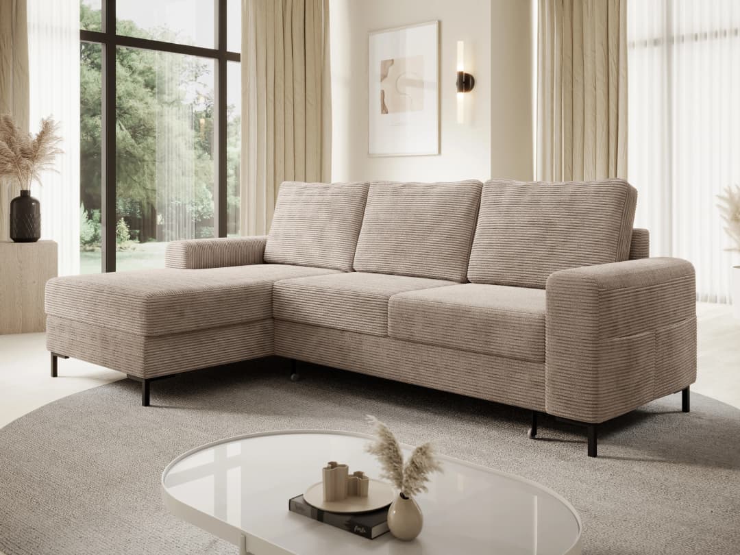Ecksofa Salona | Braun