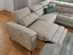 Ecksofa Luis | Weiß