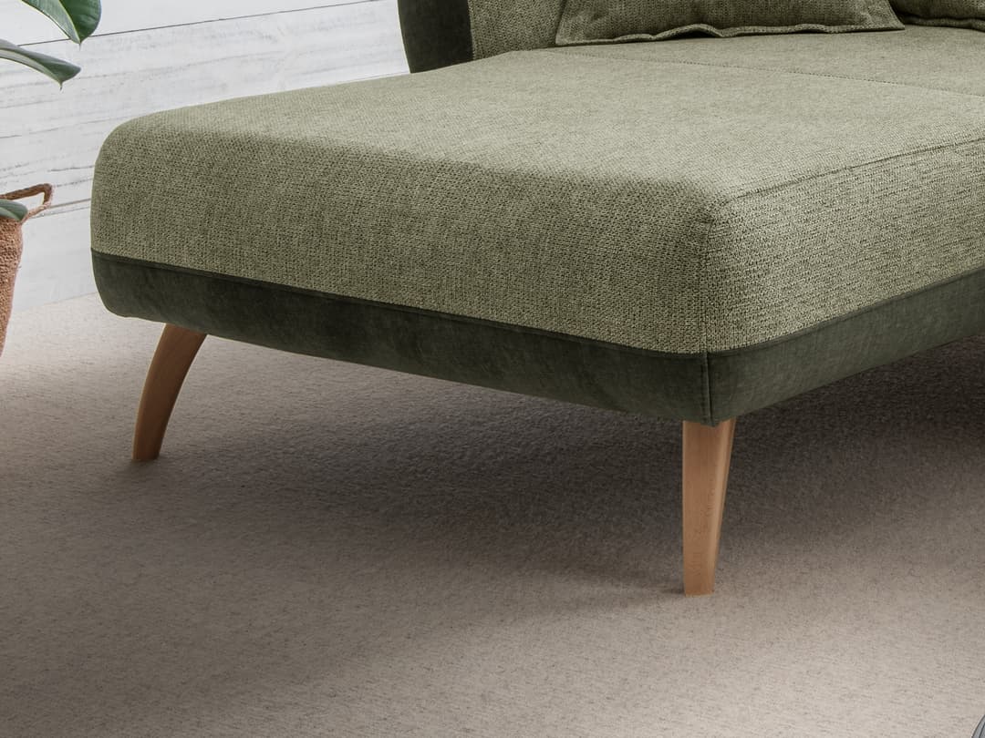 Ecksofa Bennett | Grün
