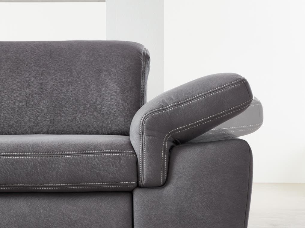 Ecksofa Montello | Grau
