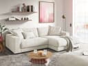 Ecksofa Caldiero VIII | Weiß