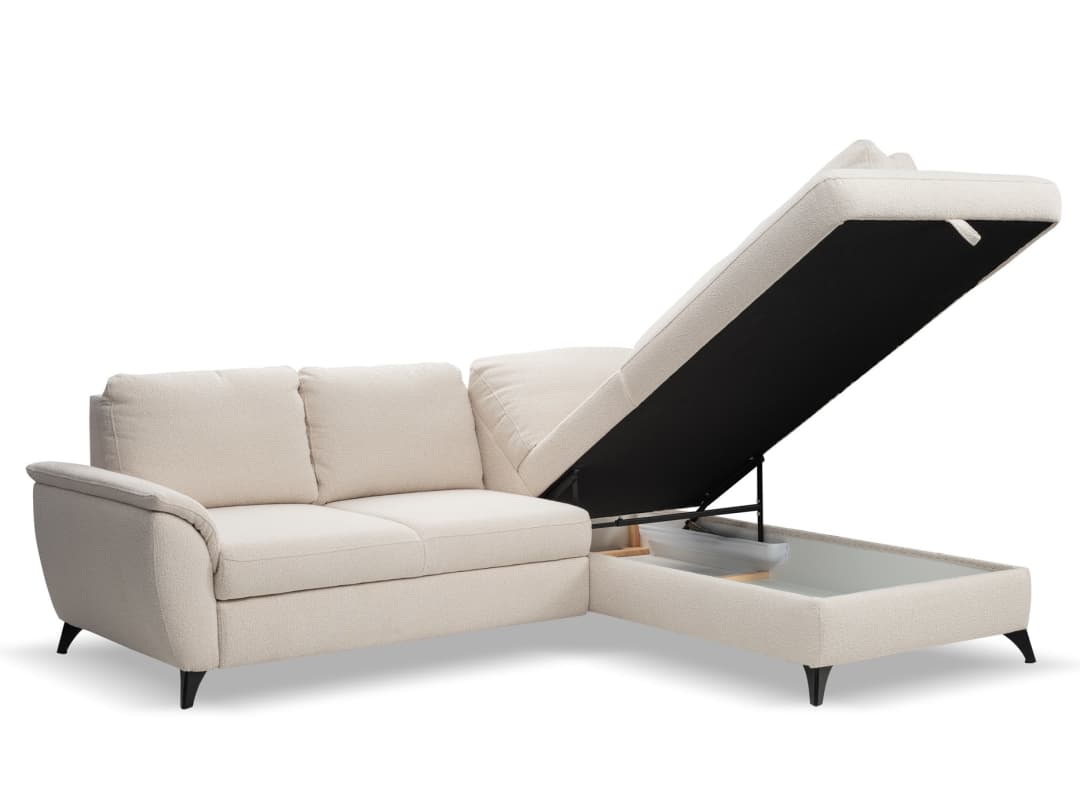Ecksofa Brooks | Grau