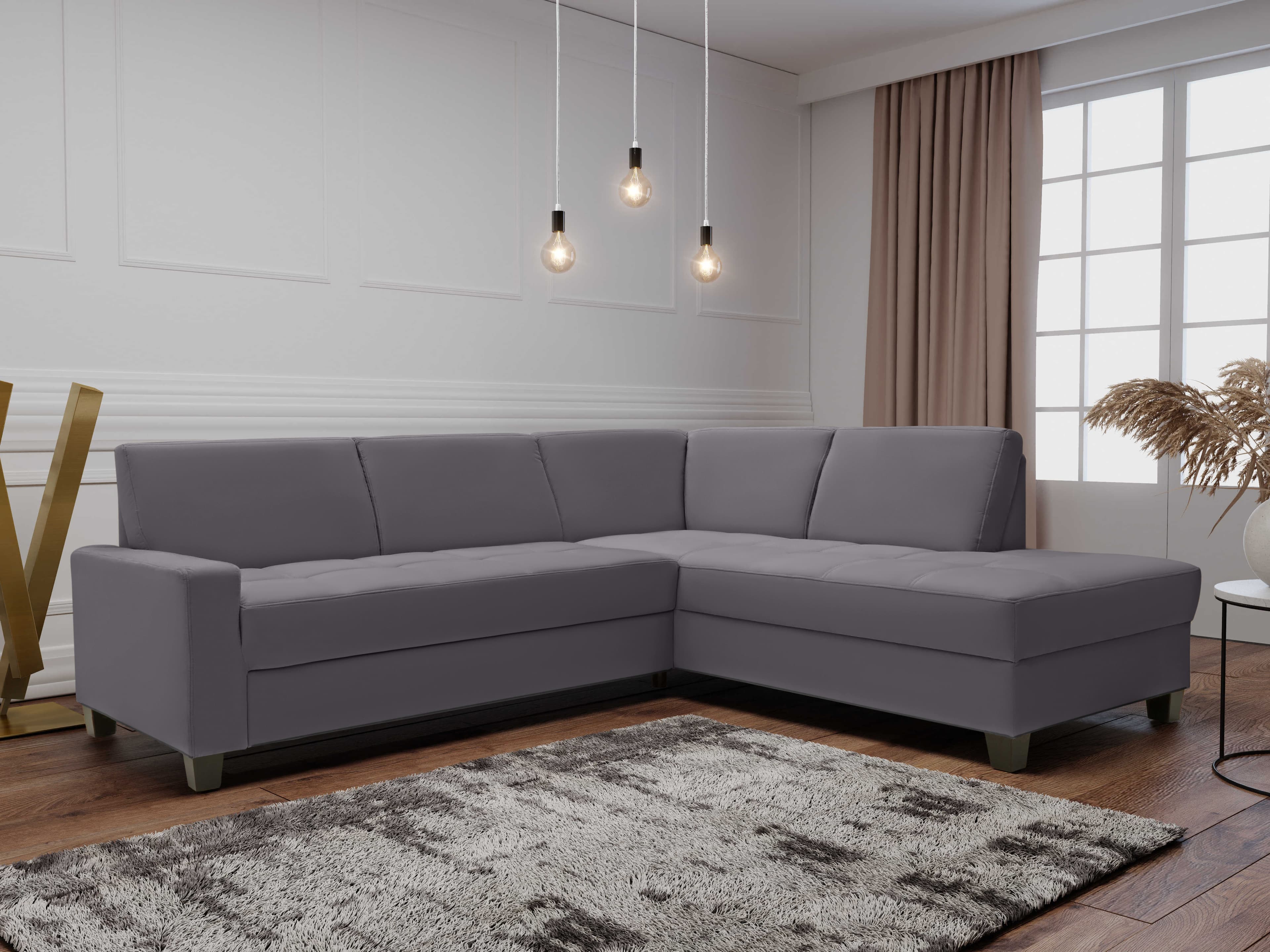 Ecksofa Daphne | Grau
