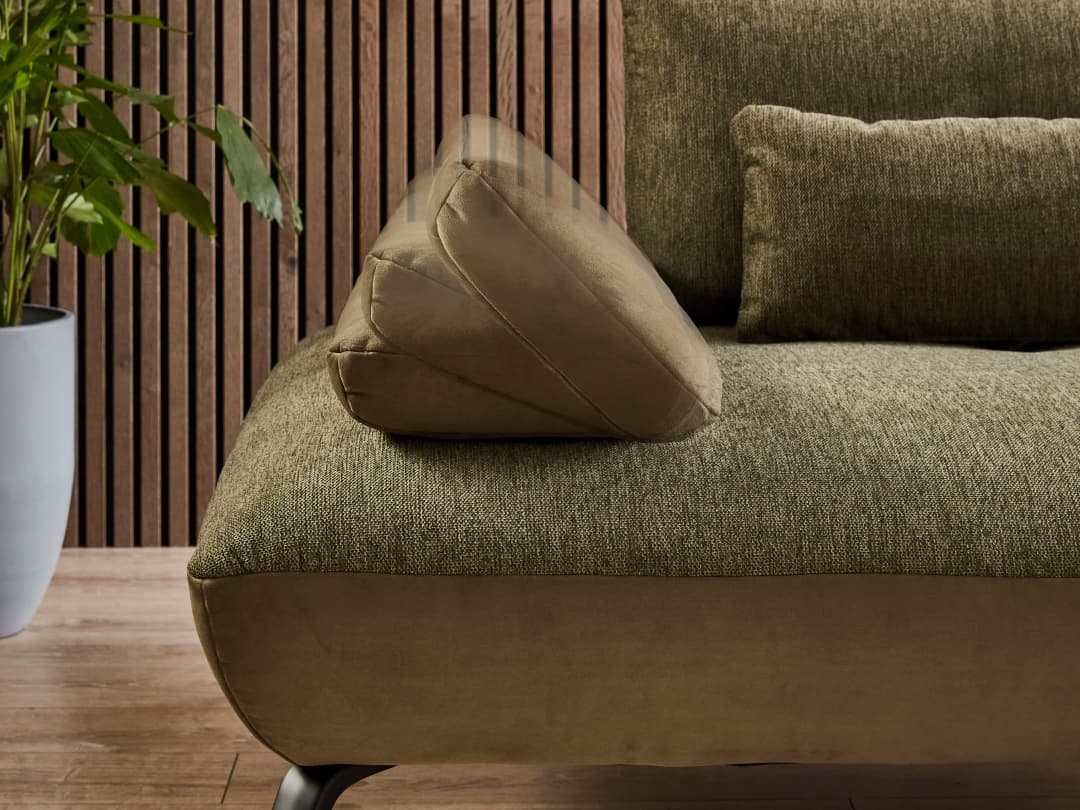 Ecksofa Poppi II | Grün