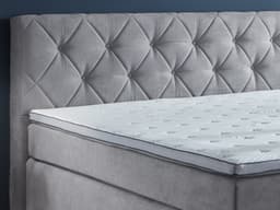 Boxspringbett Solmount | Grau