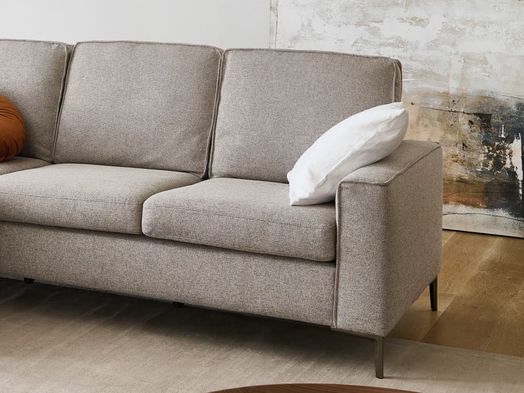 Ecksofa Vigan | Grau