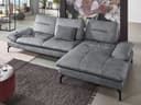 Ecksofa Penina | Grau