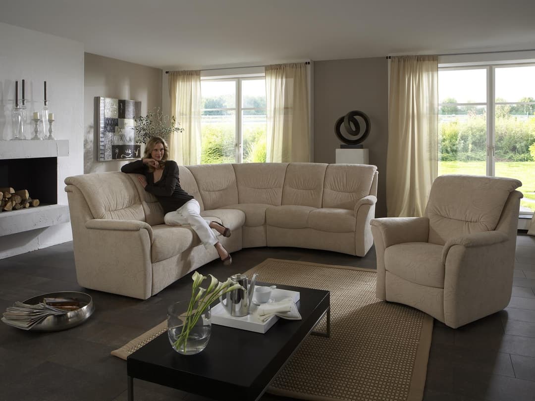 Ecksofa Garpiano | Braun