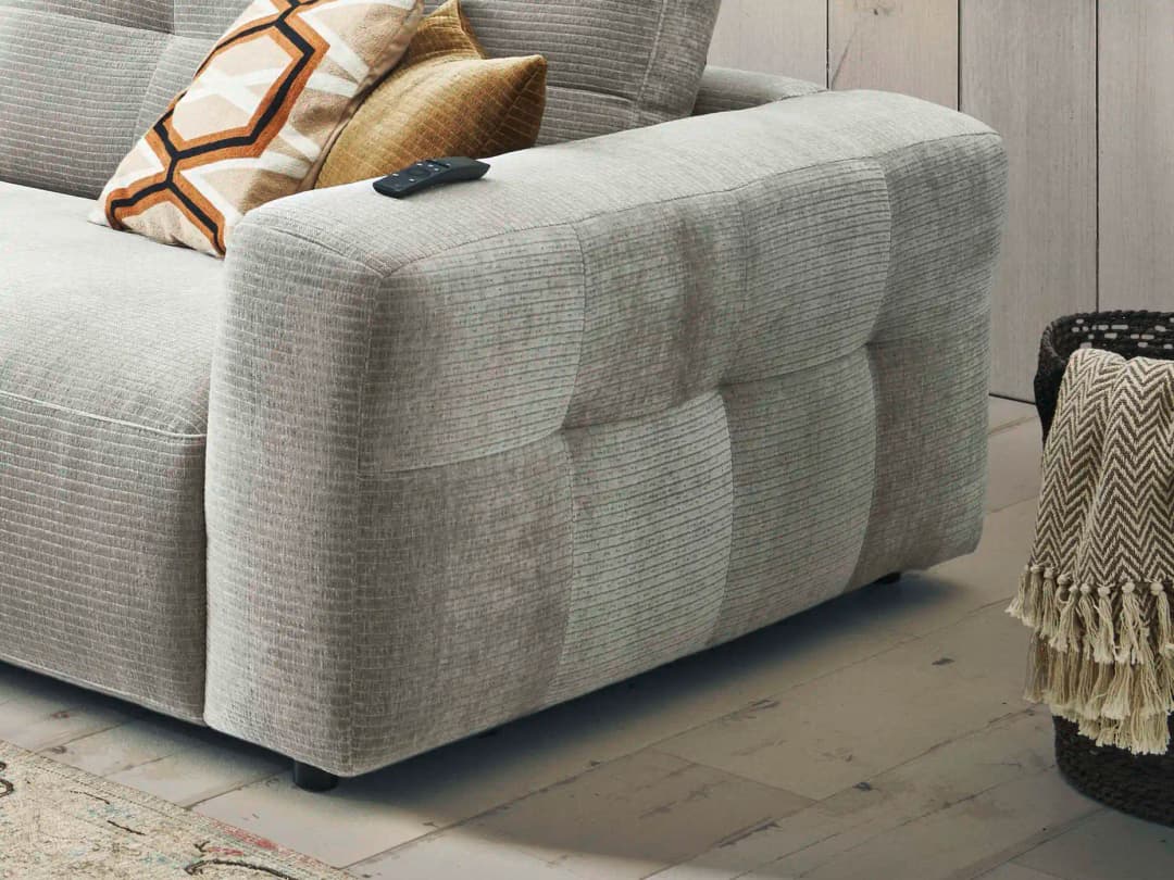 Ecksofa Cally II | Grau