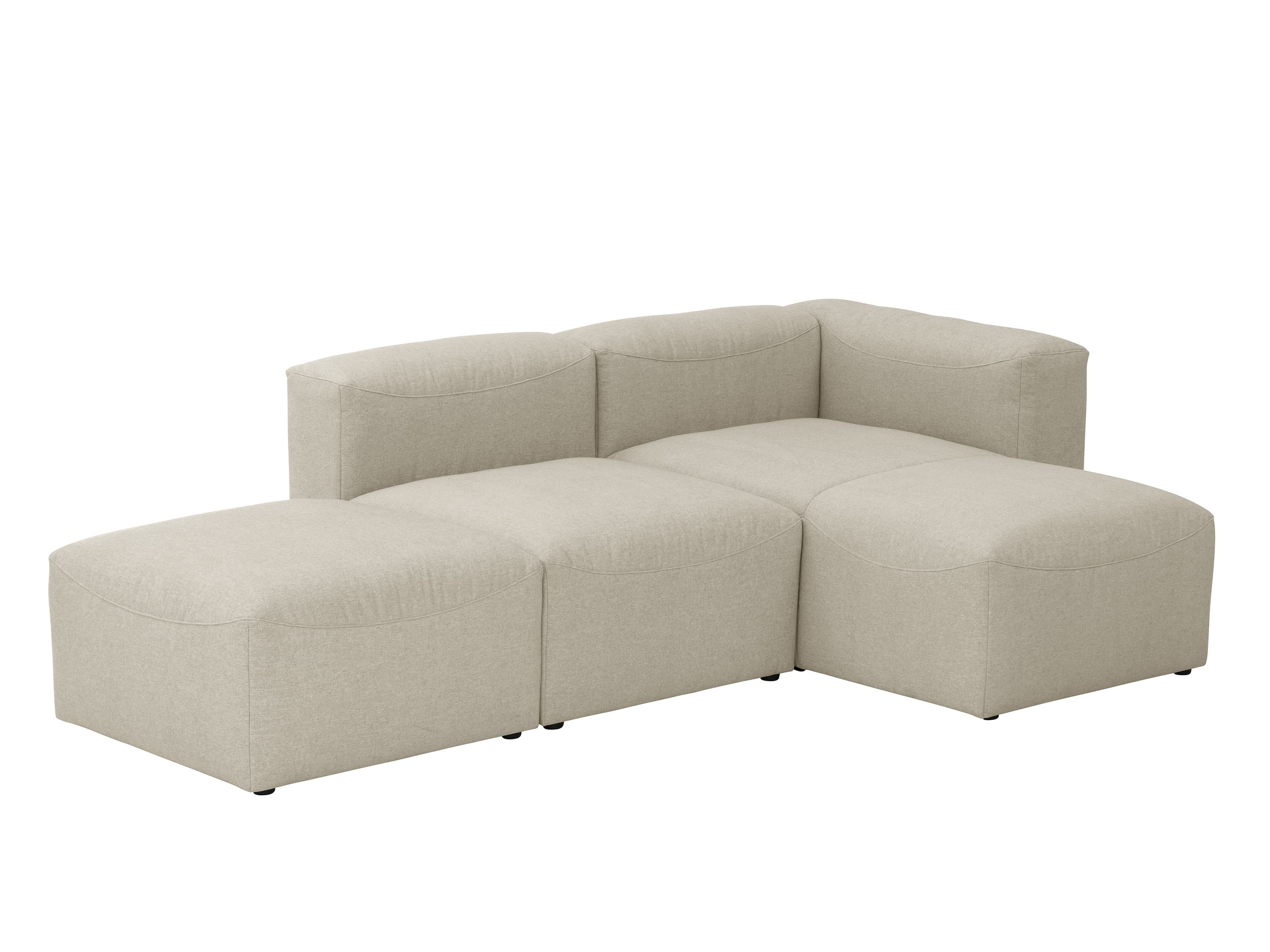 Ecksofa Marcella III | Weiß