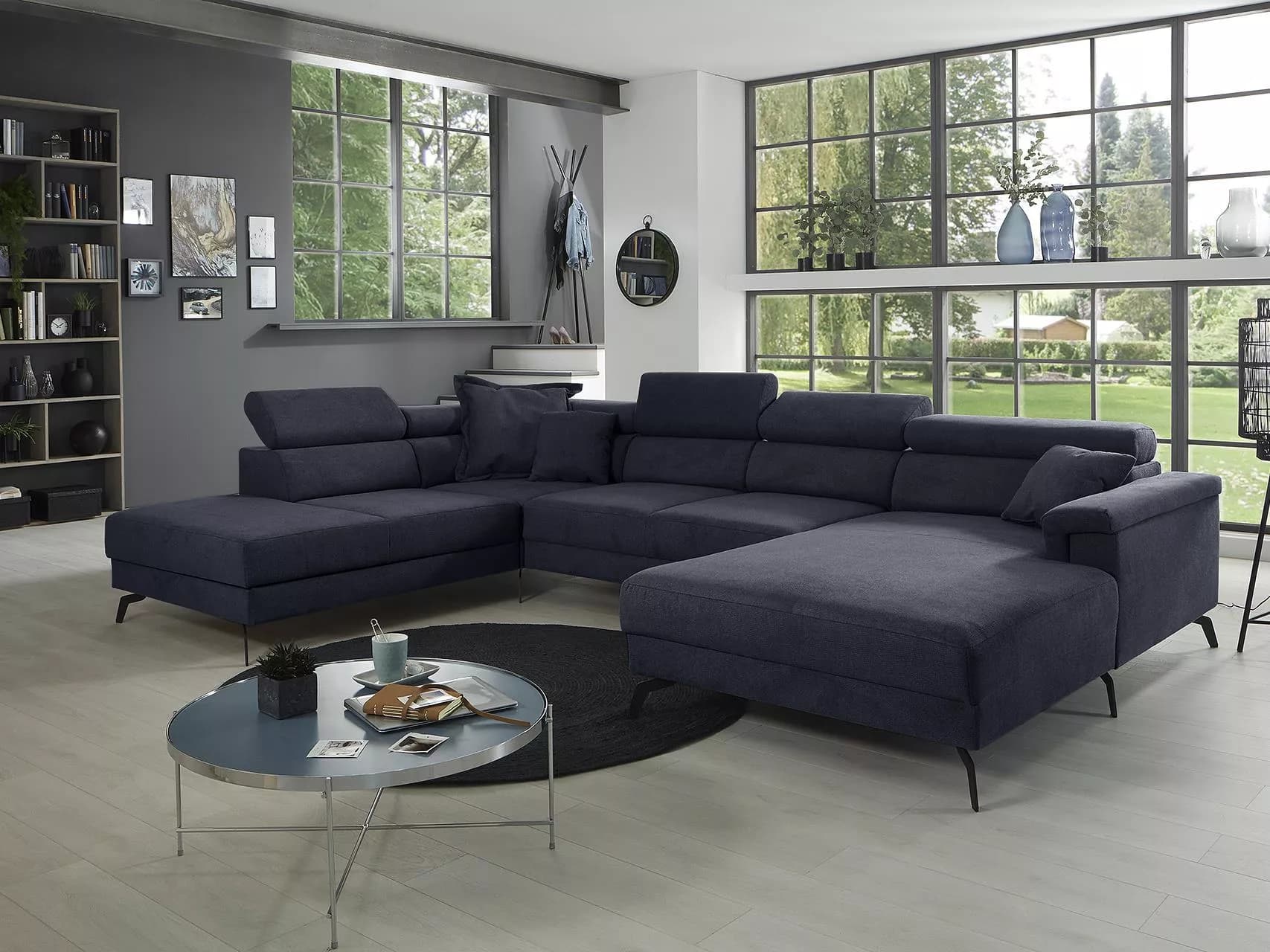 Wohnlandschaft Izzy III | Grau