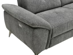 Ecksofa Geoff | Grau