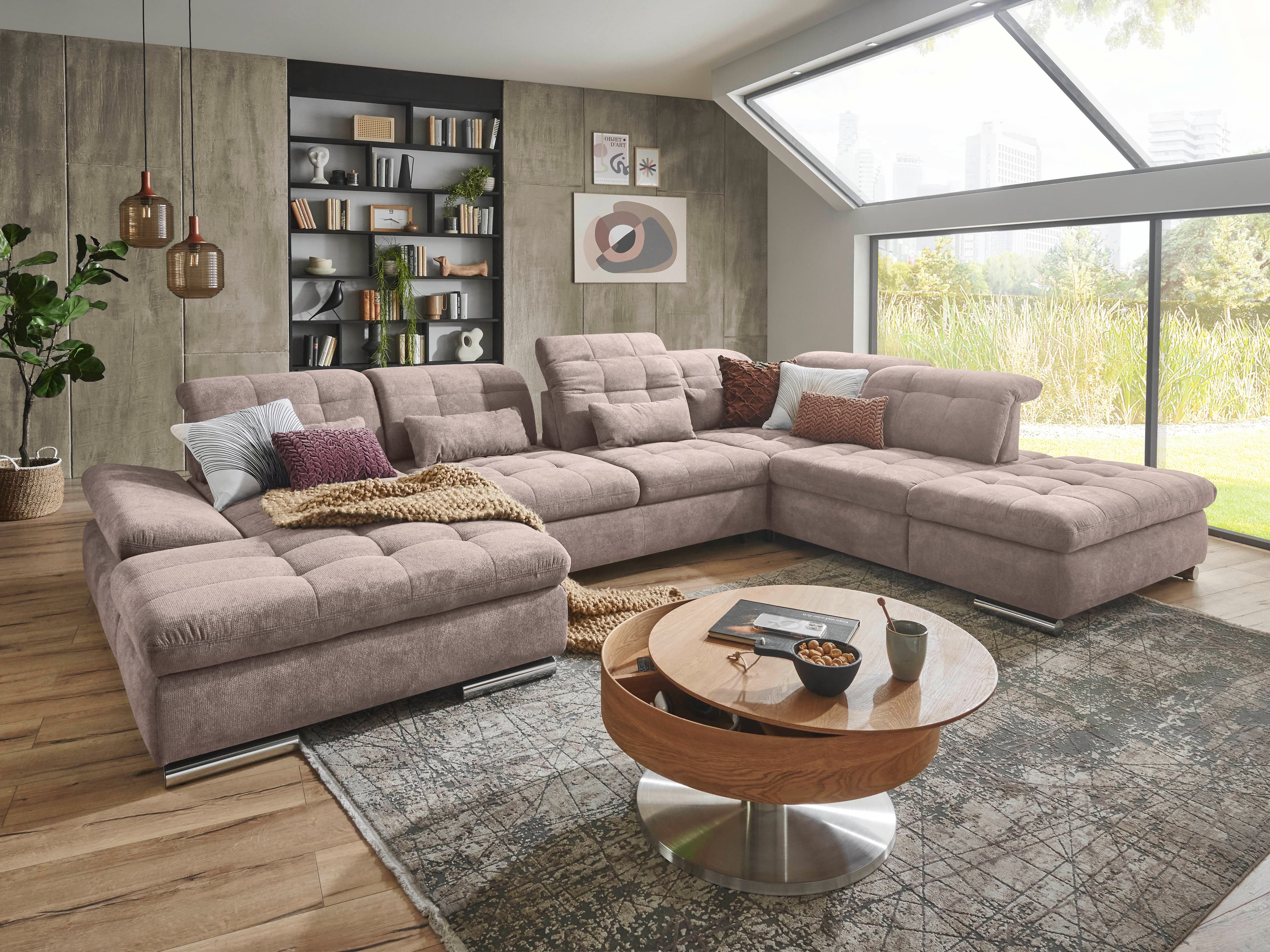Wohnlandschaft Paesa II | Braun