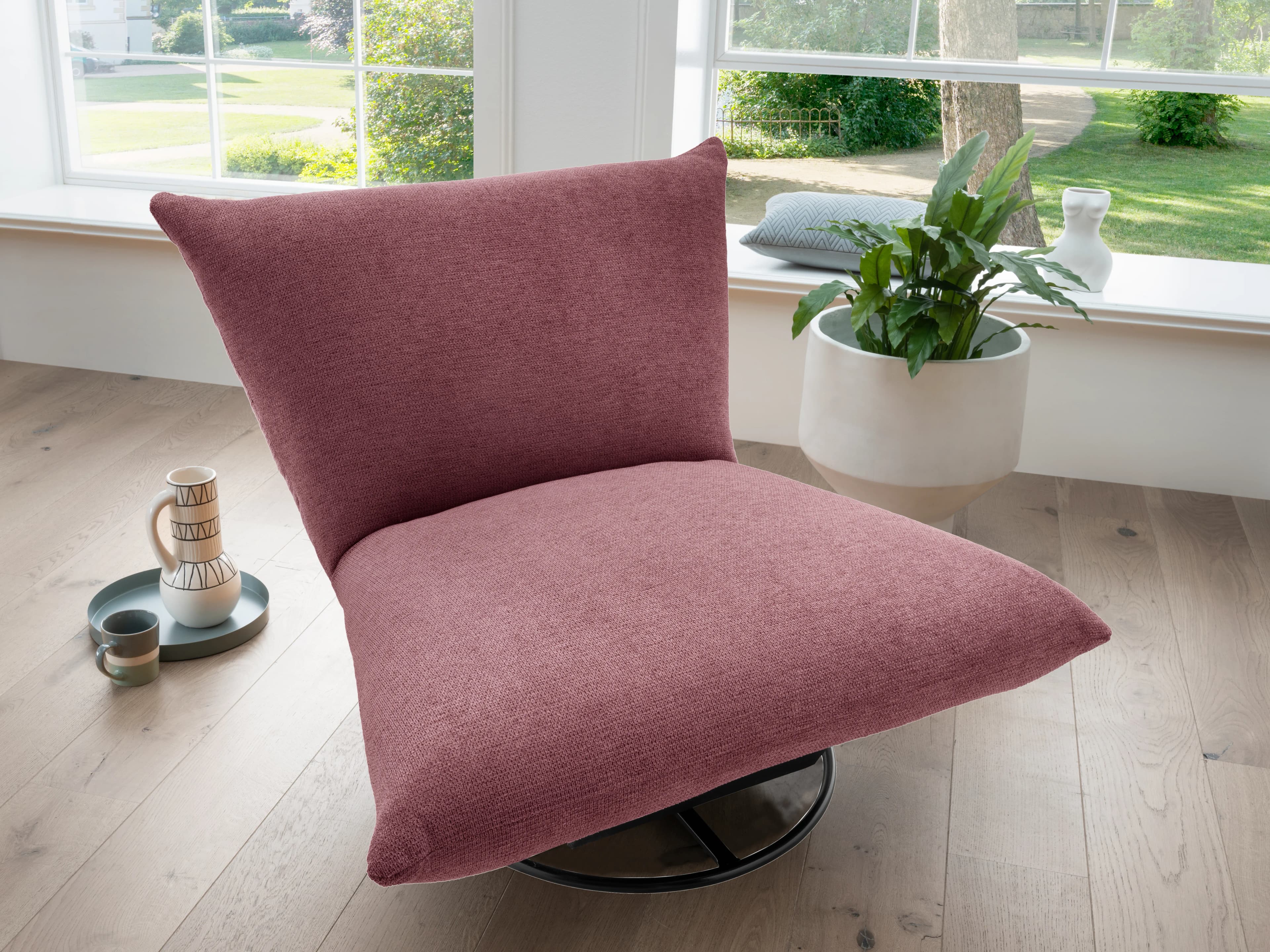 Polstersessel Baron IV | Rosa