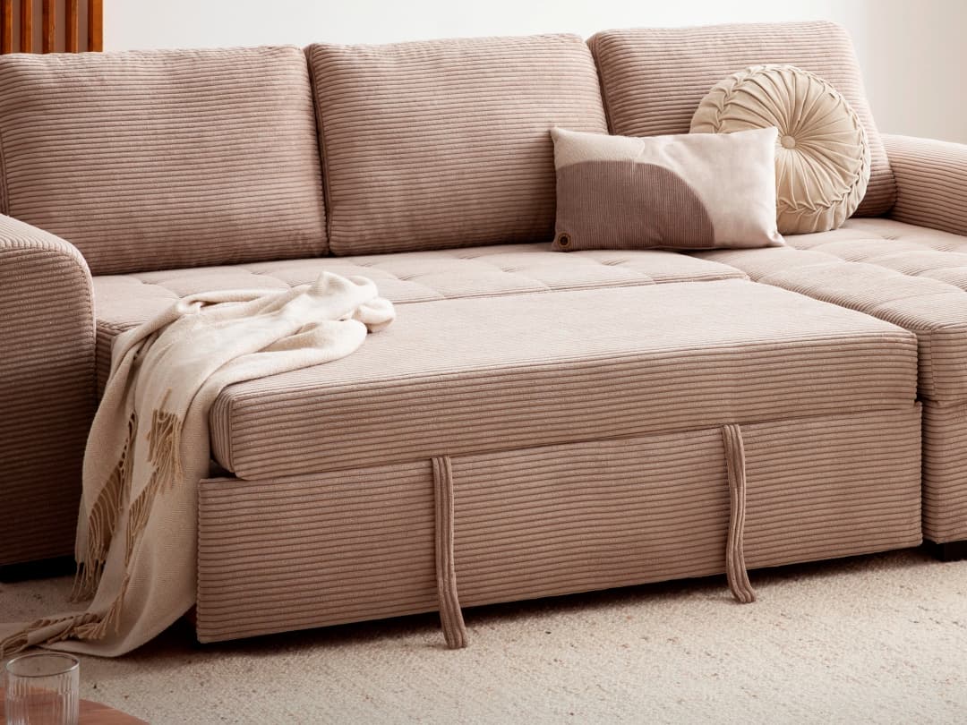 Ecksofa Harder IV | Weiß