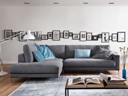 Ecksofa Cortino II | Grau
