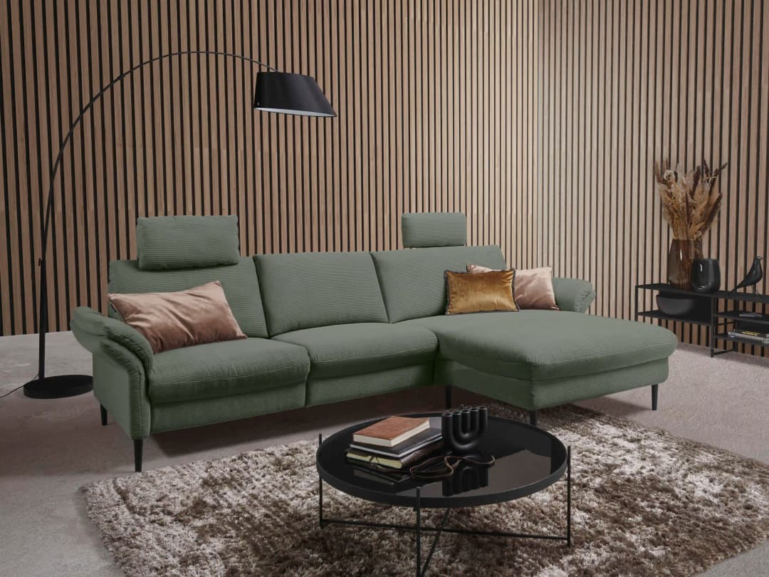 Ecksofa Carpin II | Grün