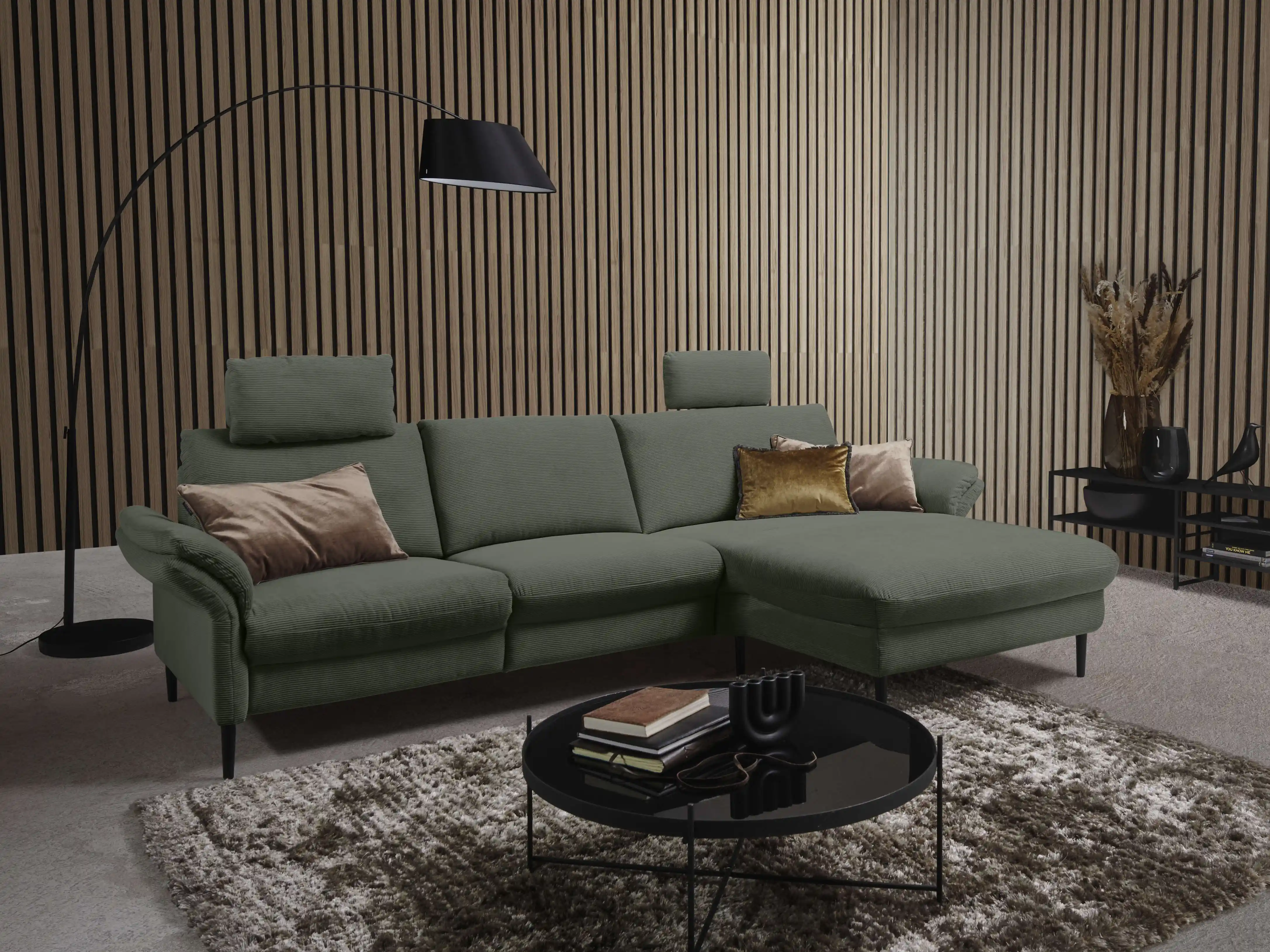 Ecksofa Carpin II | Grün
