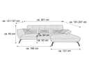 Ecksofa Paola VI | Gelb 2