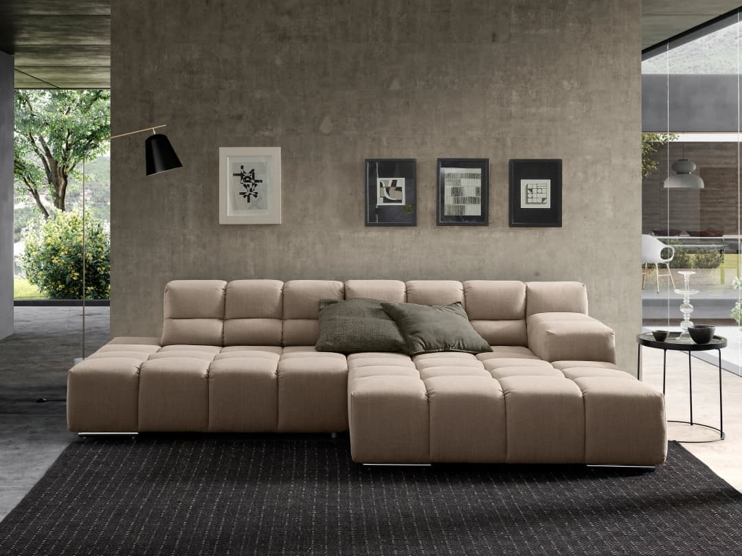 Ecksofa Dacia | Braun