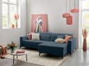 Ecksofa Iruma | Blau