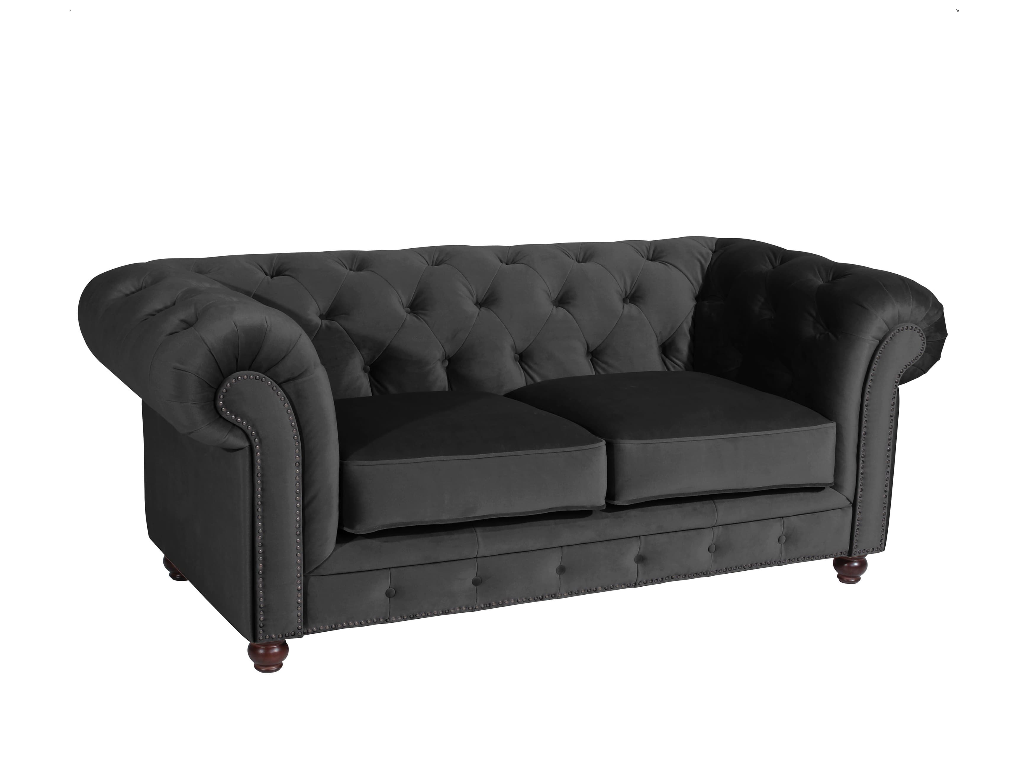 Einzelsofa Mandy II | Schwarz