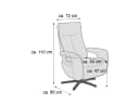 Relaxsessel Hanciano II | Braun 4