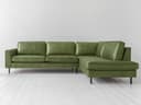 Ecksofa Kaitlynn V | Grün