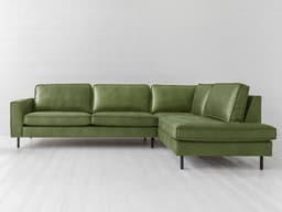 Ecksofa Kaitlynn V | Grün