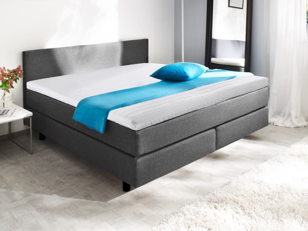 Boxspringbett Skyang | Schwarz
