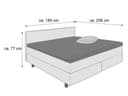 Boxspringbett Skyang | Schwarz 3