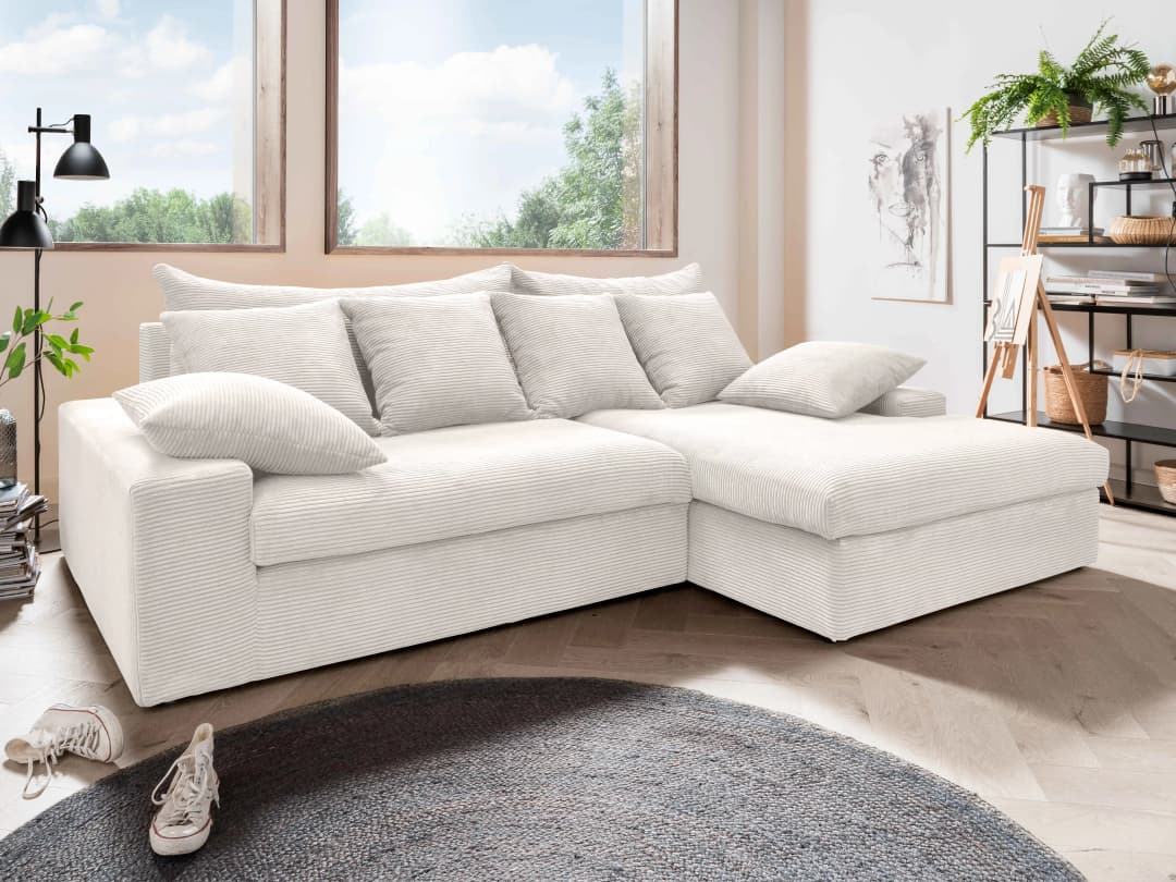 Ecksofa Breno | Grau