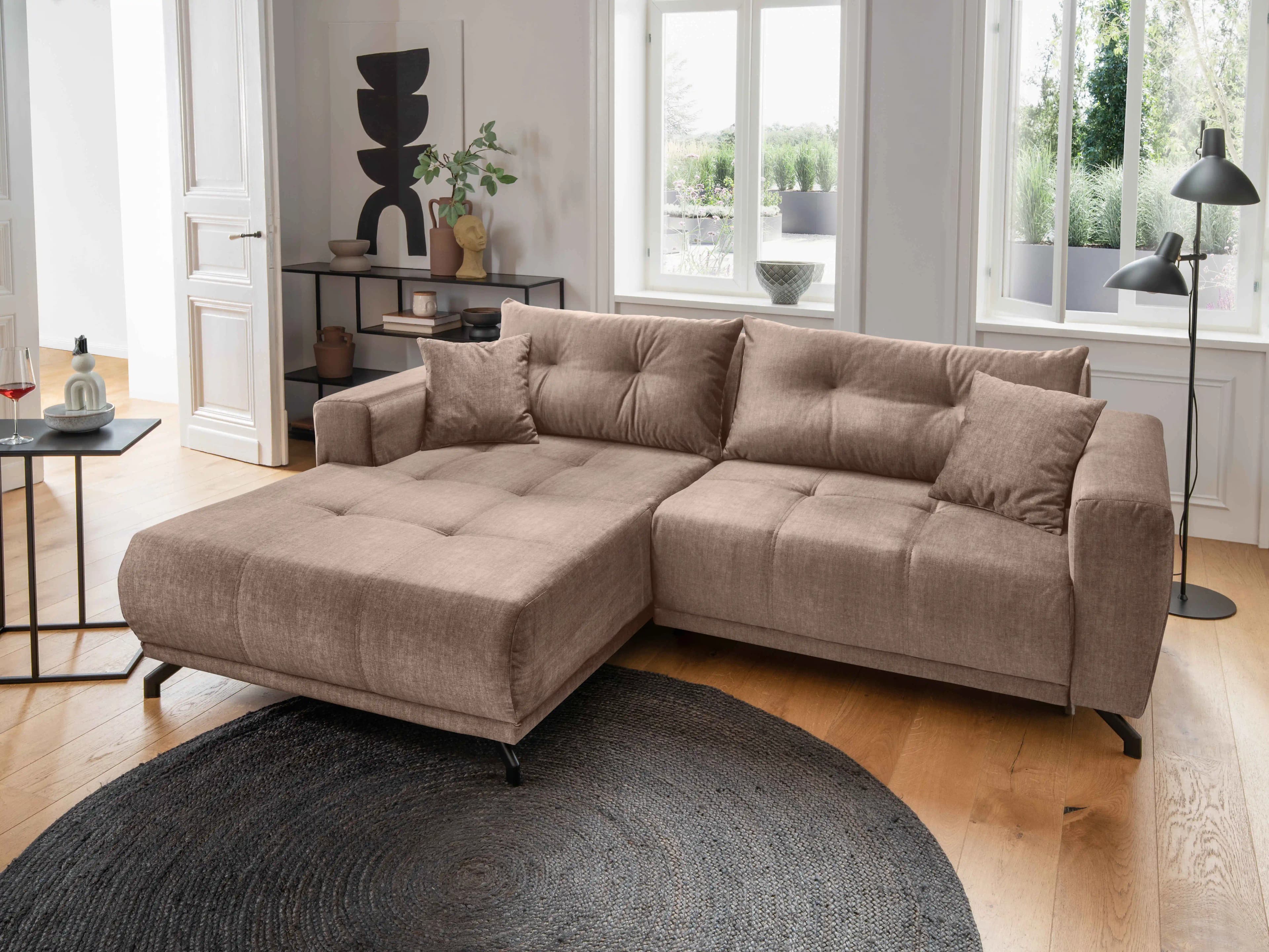 Ecksofa Birden II | Braun