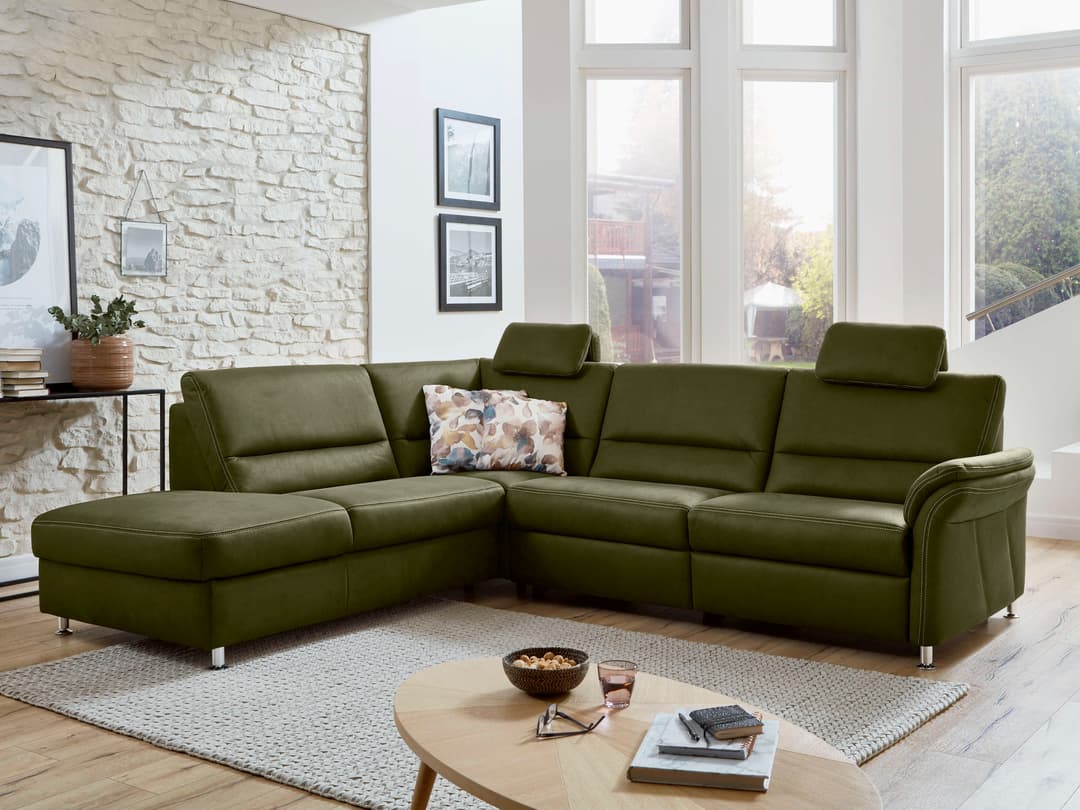 Ecksofa Zanano III | Grün
