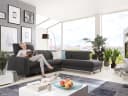 Ecksofa Cabello II | Grau
